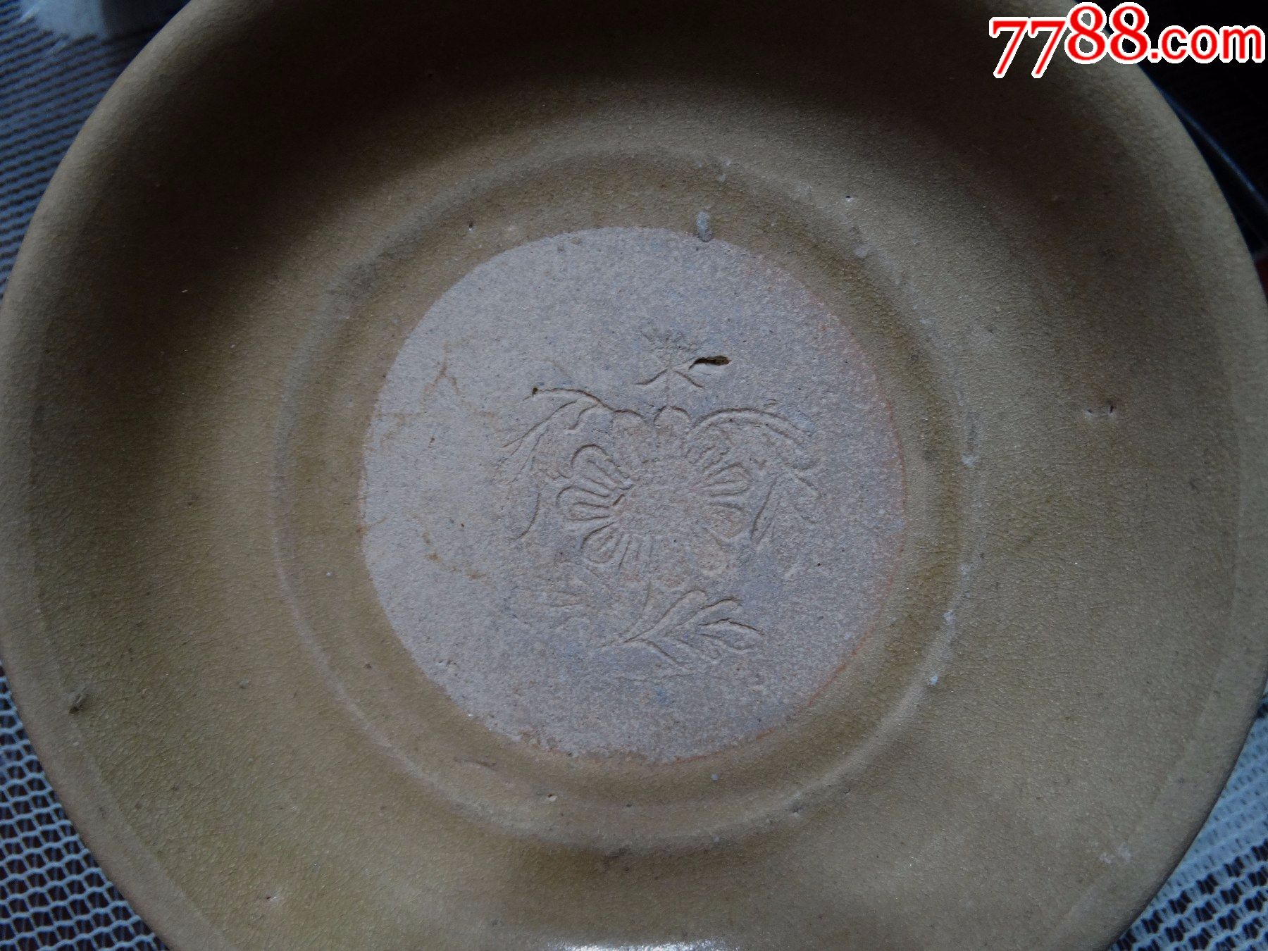 包真南宋刻花花瓣纹芒口南定大碗标本_青白瓷/影青瓷_第12张_7788瓷器