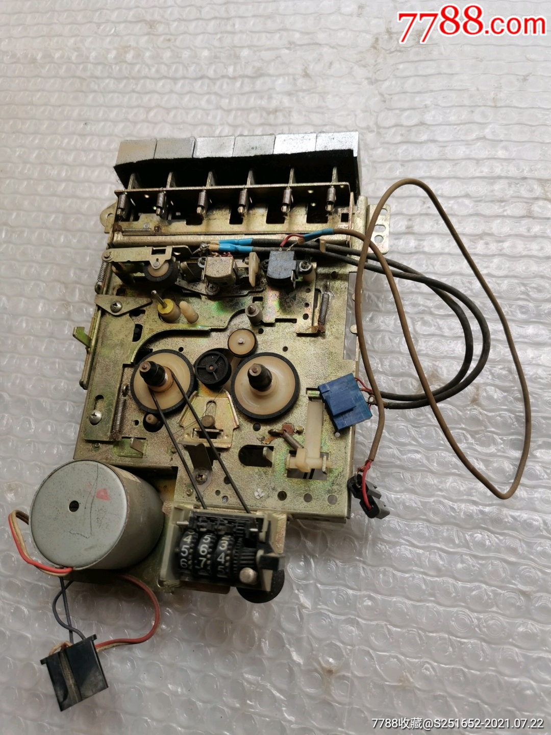 80年代上海美多cp6960型收录机机械机芯