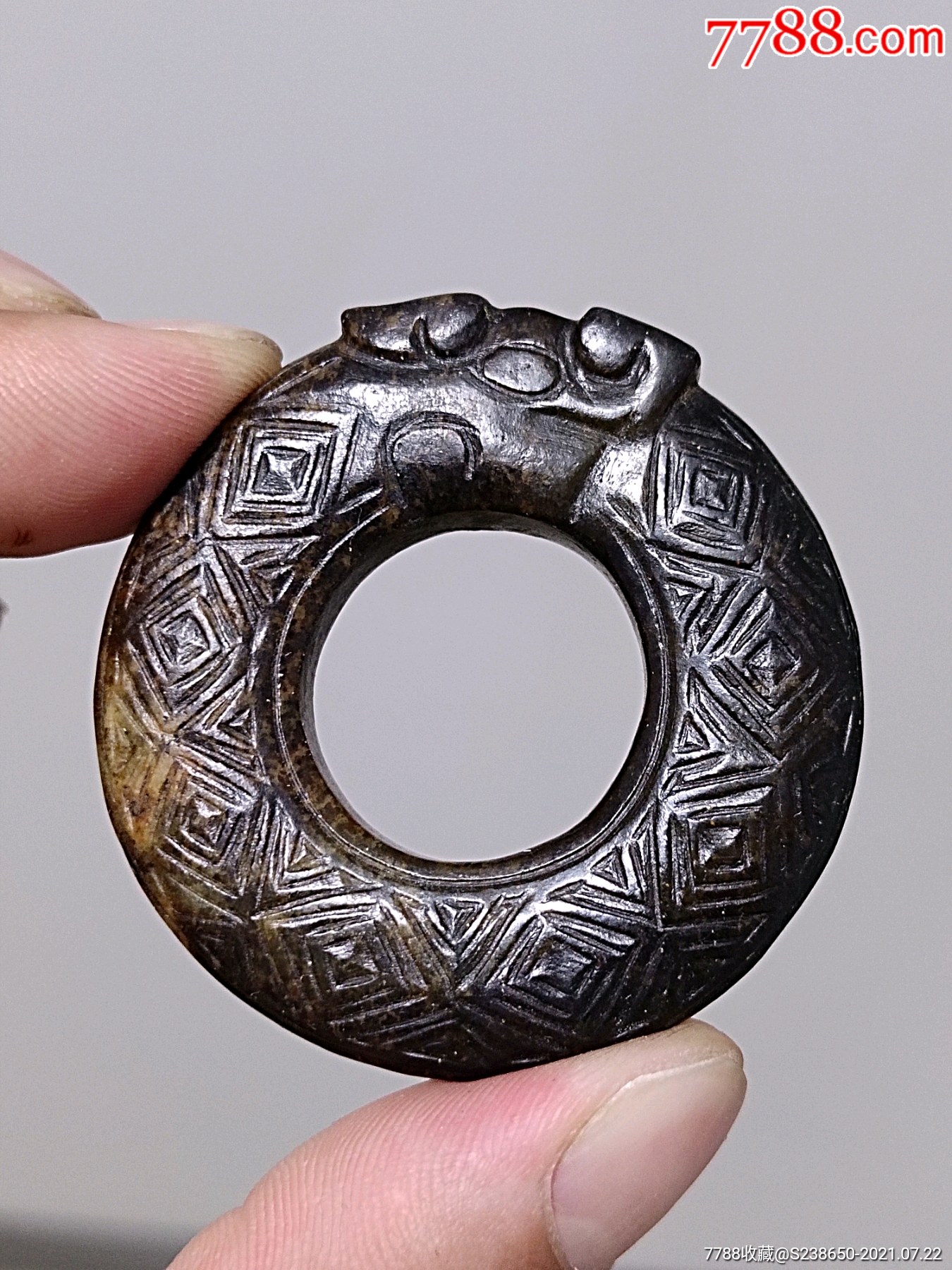 战汉时期老玉环,老玉,高古玉