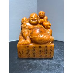 精品寿山老岭石土地公