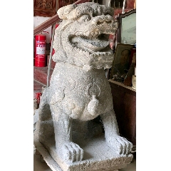 明代青石镇宅兽满工