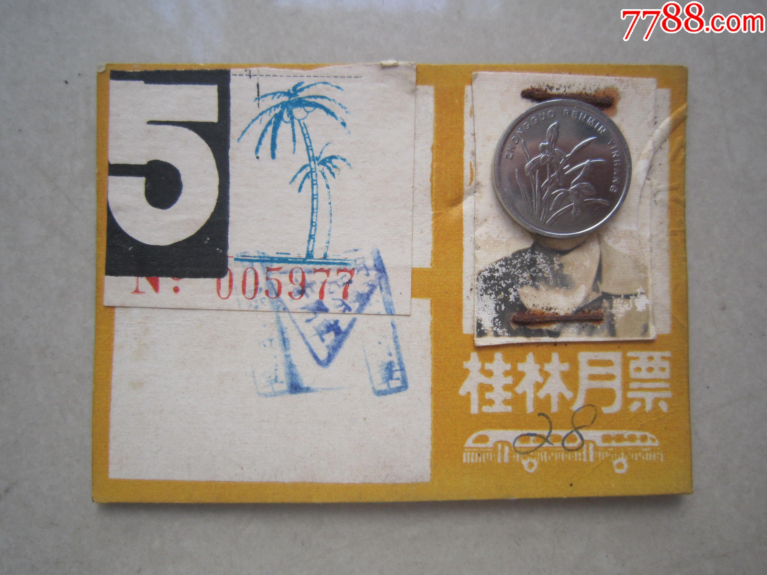 ,80-89年,月票卡