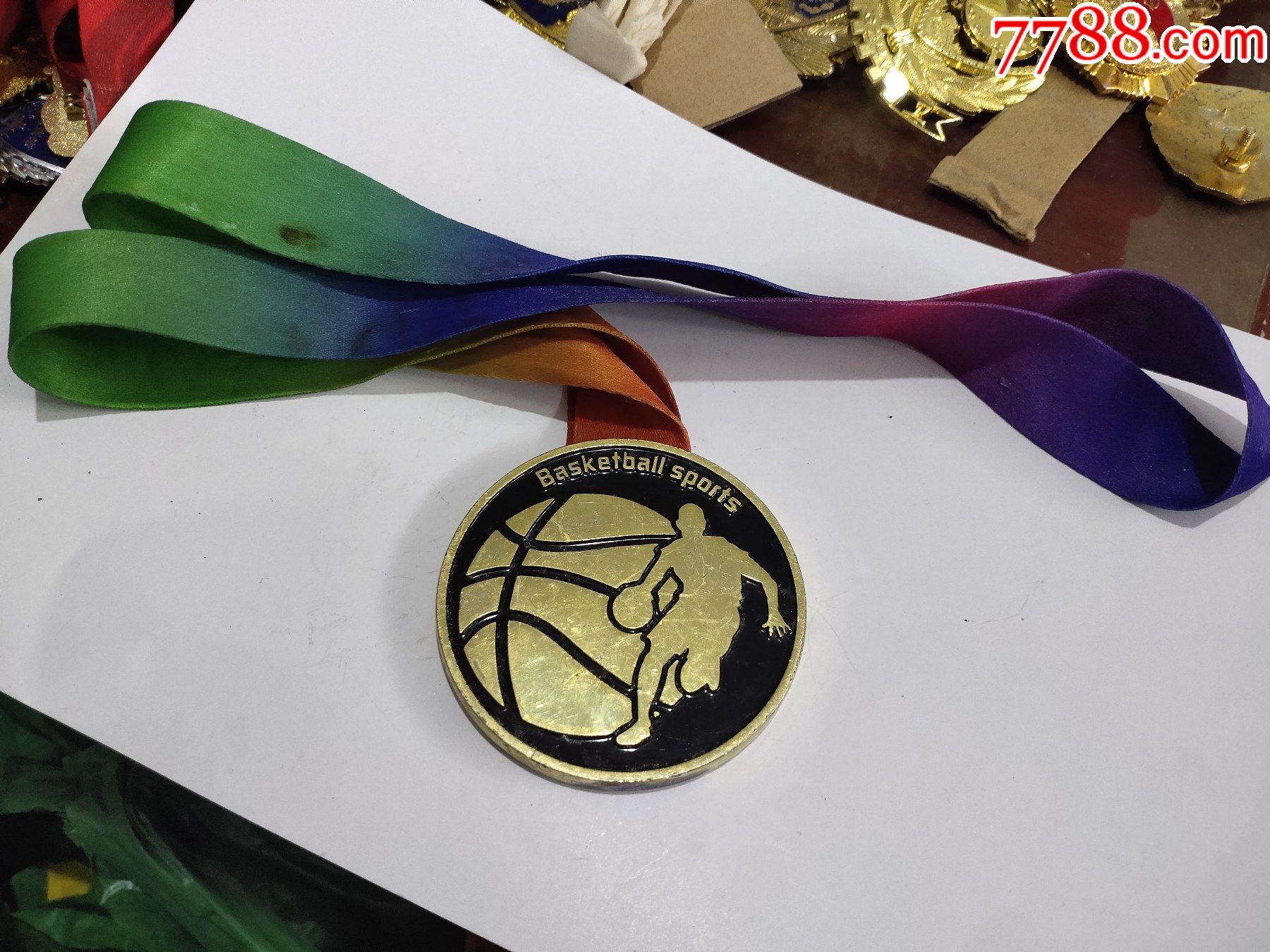 2019第四届diba篮球联赛冠军奖章