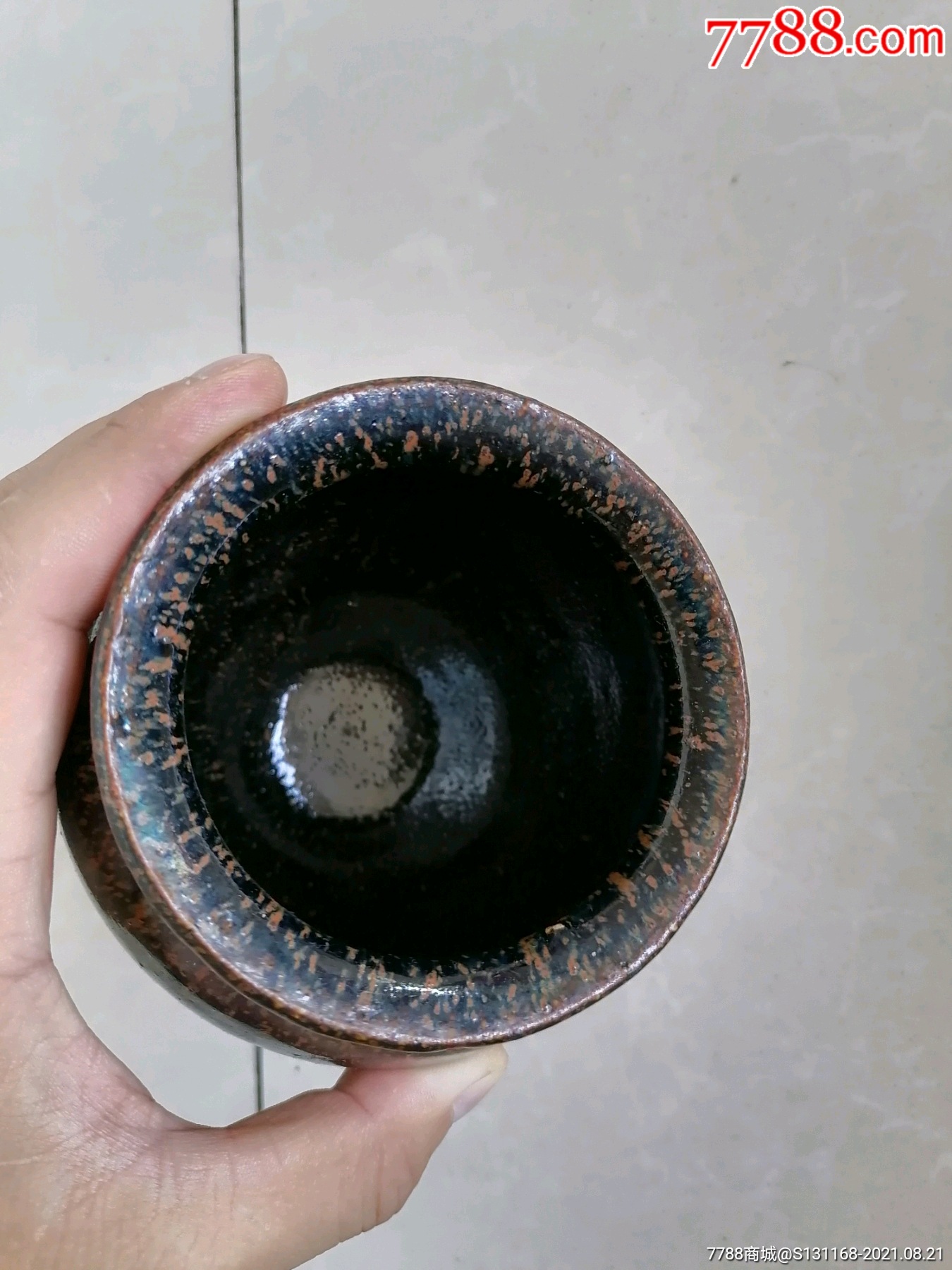 清代黑釉小罐