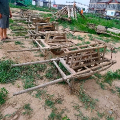 展示展览,装修摆件 /strong>_农用工具_驮子/独轮车__民国