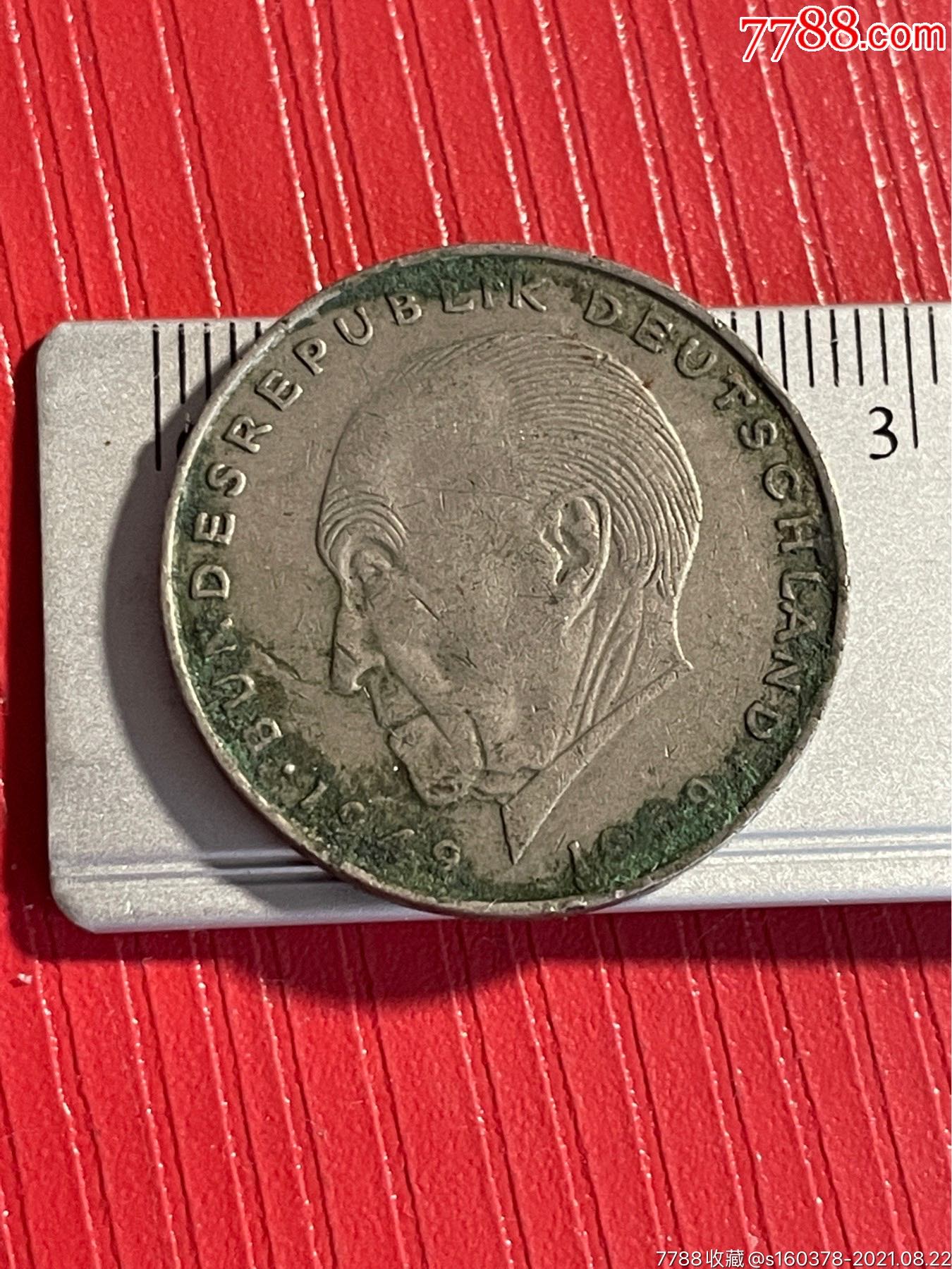 联邦德国2马克硬币外国硬币