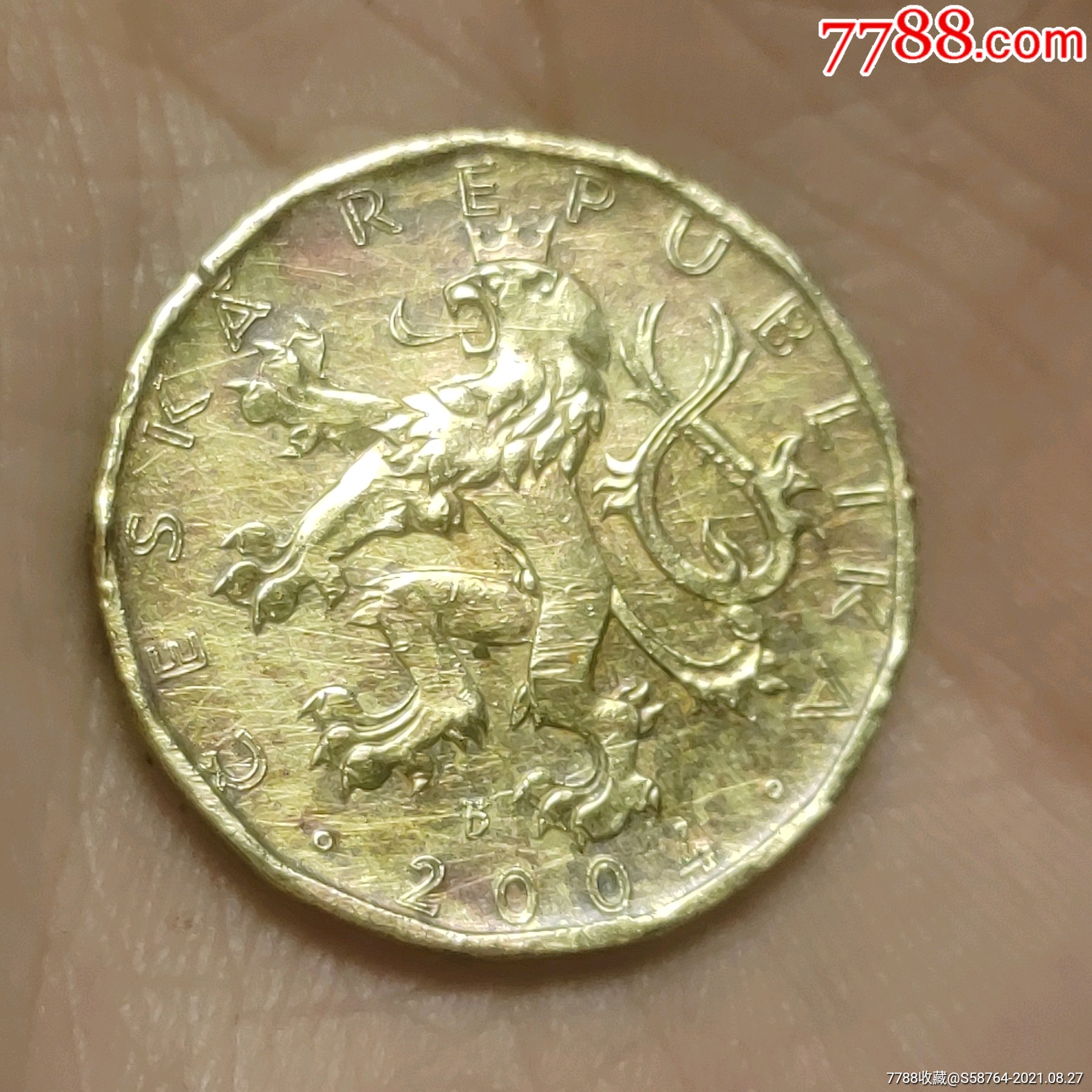 捷克04年20克朗