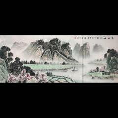 吴遵高《春山幽居图》s1150_墨缘斋书画院【7788商城__七七八八商品