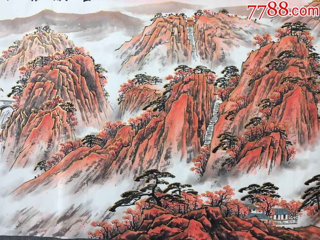 陈大章山水画