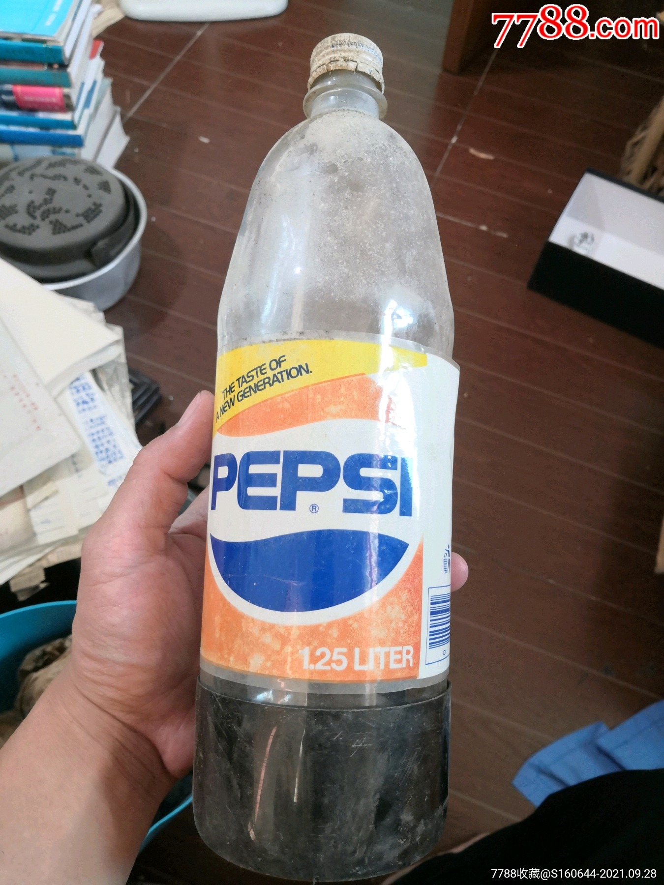 90年代pepsi80年代上海可乐空瓶两个完整少见