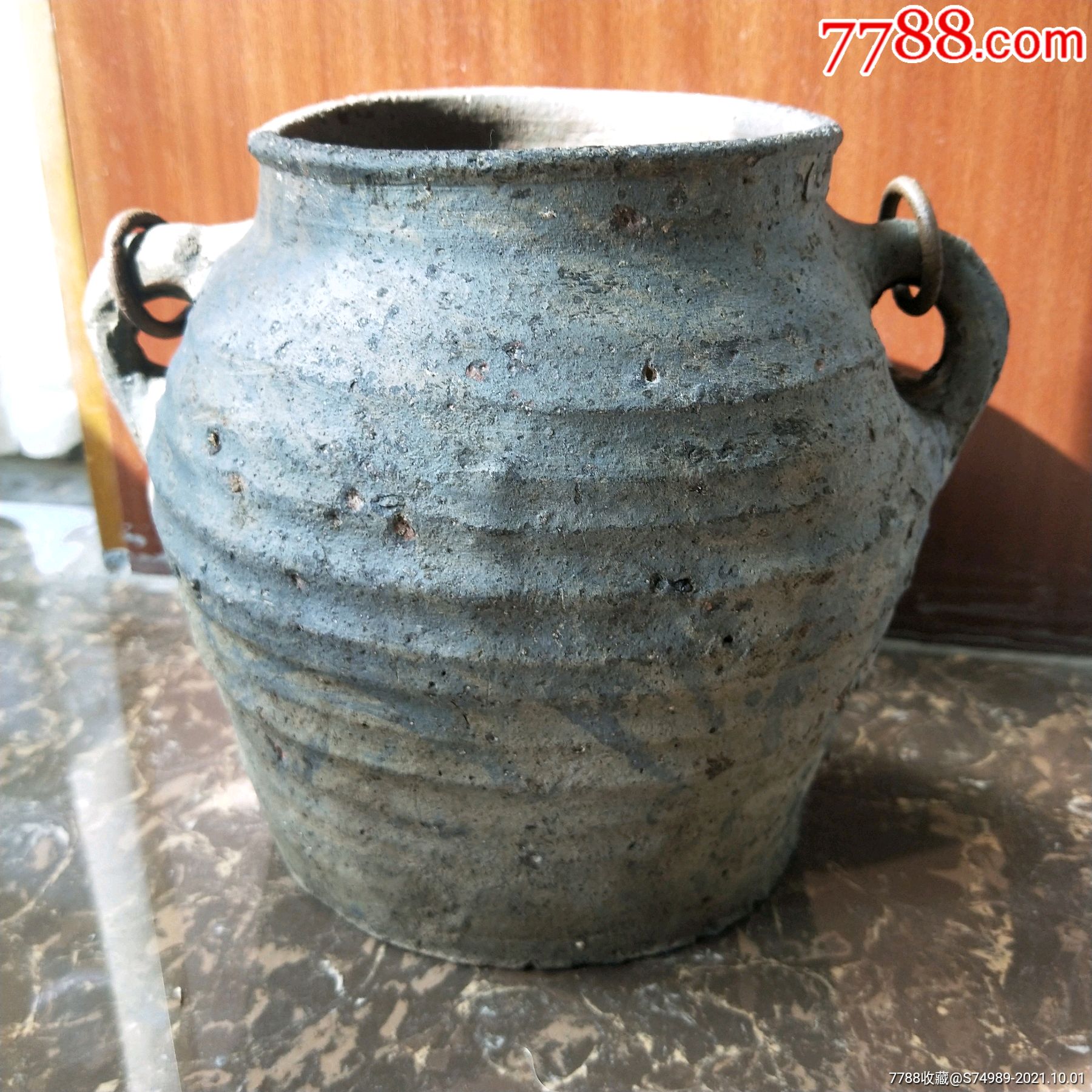 大汶口文化古陶罐鲁窑磁窑古代陶罐柘沟灰陶食用器