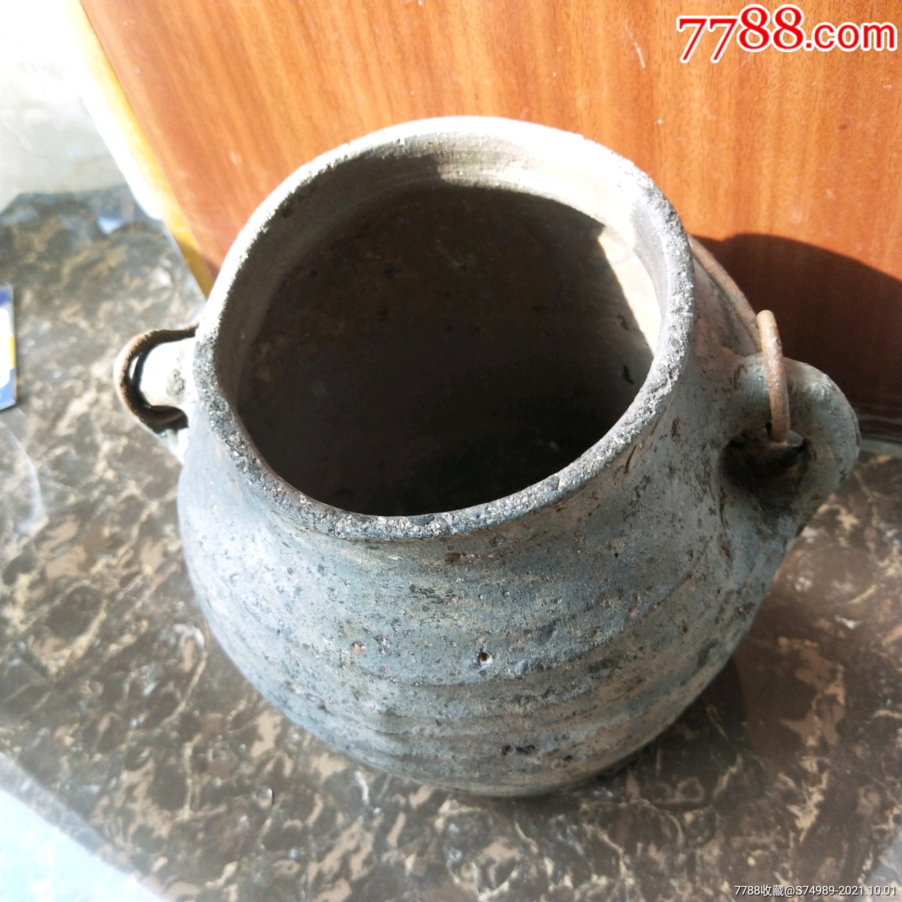 大汶口文化古陶罐鲁窑磁窑古代陶罐柘沟灰陶食用器