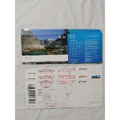 中国八达岭长城景区门票,带有60分的明信片_门票_破烂