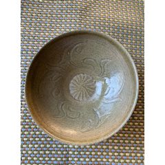 宋同安窑珠光青瓷划花纹茶碗感兴趣的话