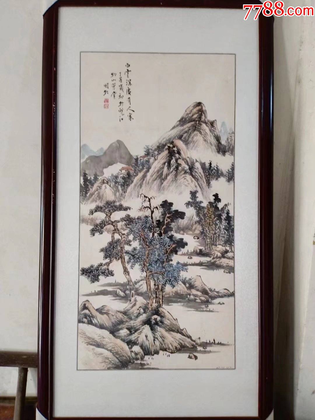 关牧山水作品