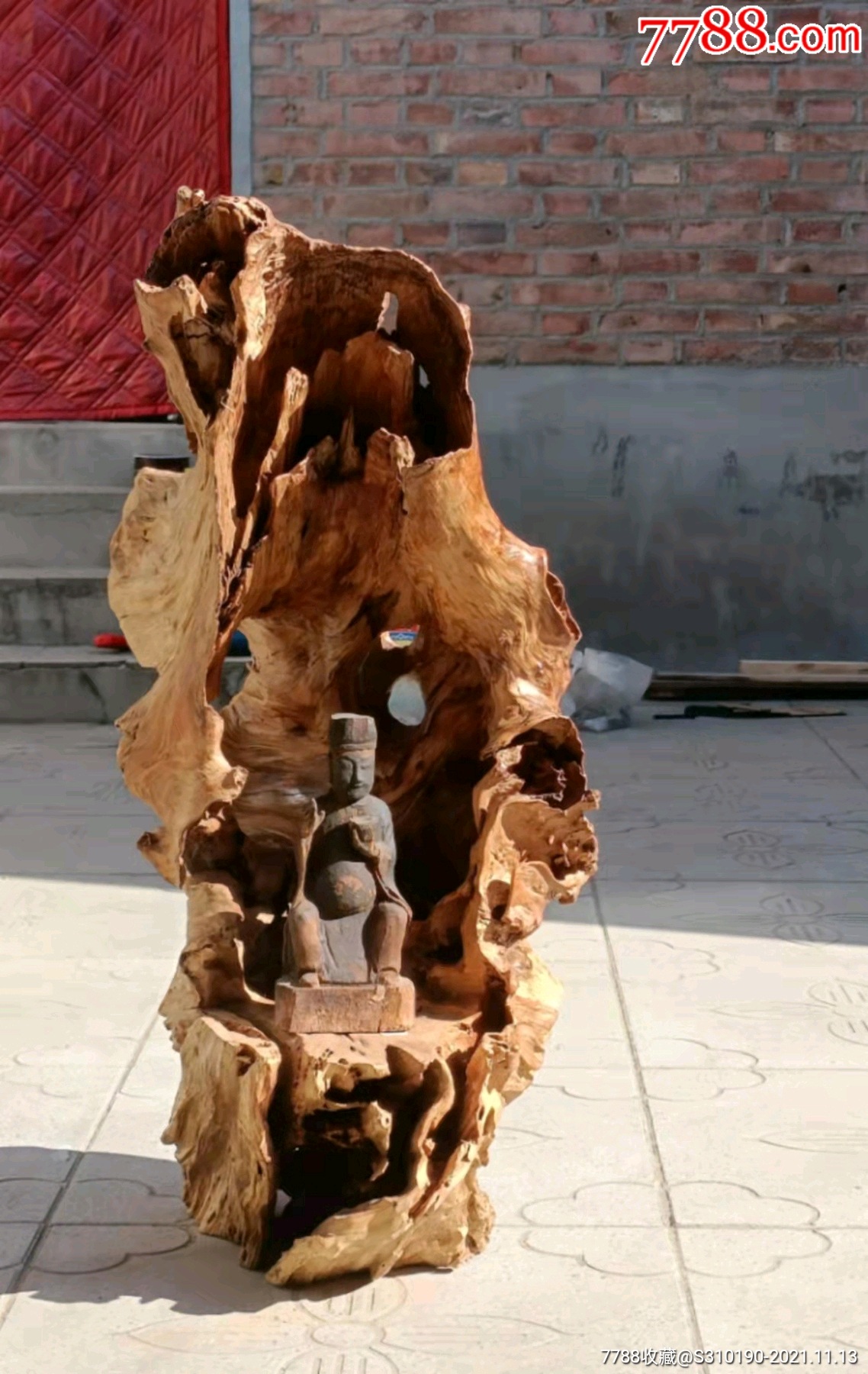 根雕摆件