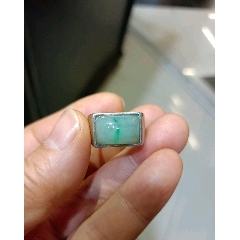 老翡翠戒指保真
