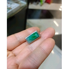 老翡翠戒指保真