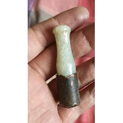 明代和田籽料烟嘴
