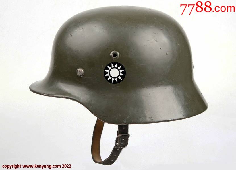 5808品99二战德国陆*m35钢盔