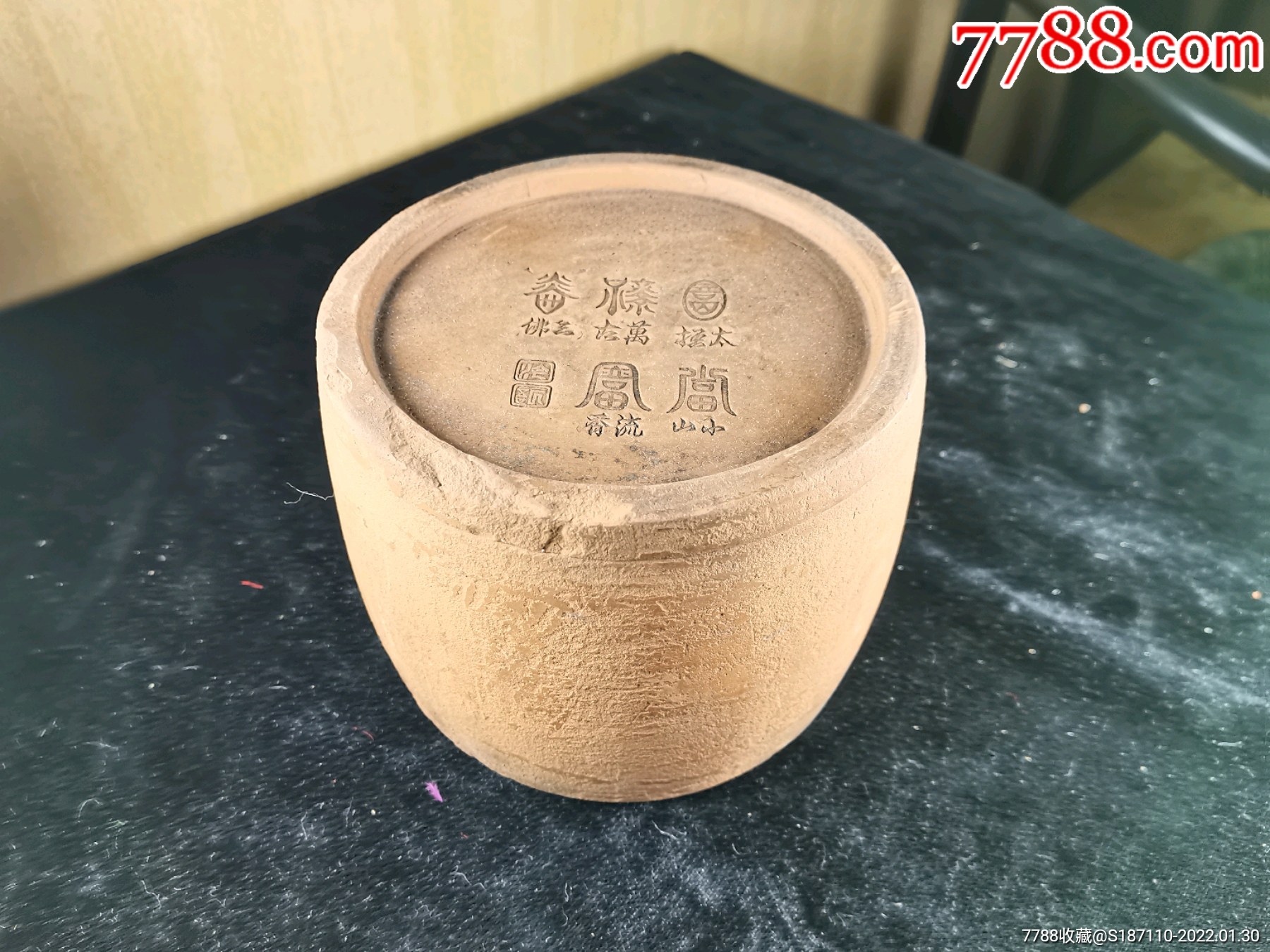 清代"王云樵"款蛐蛐罐_白陶_图片欣赏_收藏价格_7788烟标收藏