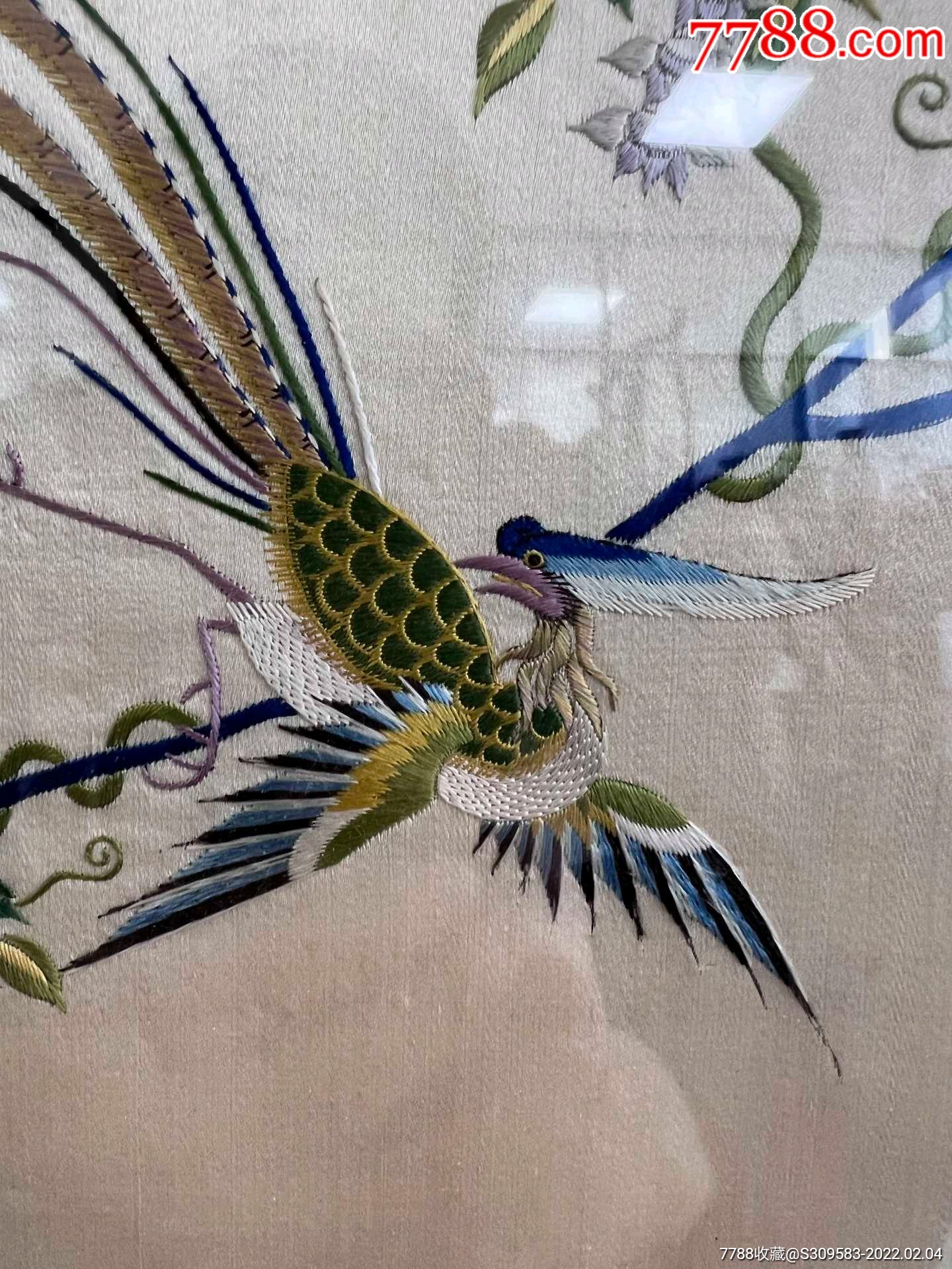 清粤绣花鸟