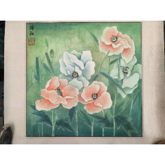  strong>中美协会员,工笔画大师——马艳秋《虞美人》工笔画 /strong>