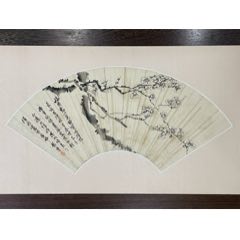 99清一品大员彭玉麟墨梅扇面10品$13,80099清代浙江画家陈昱墨梅