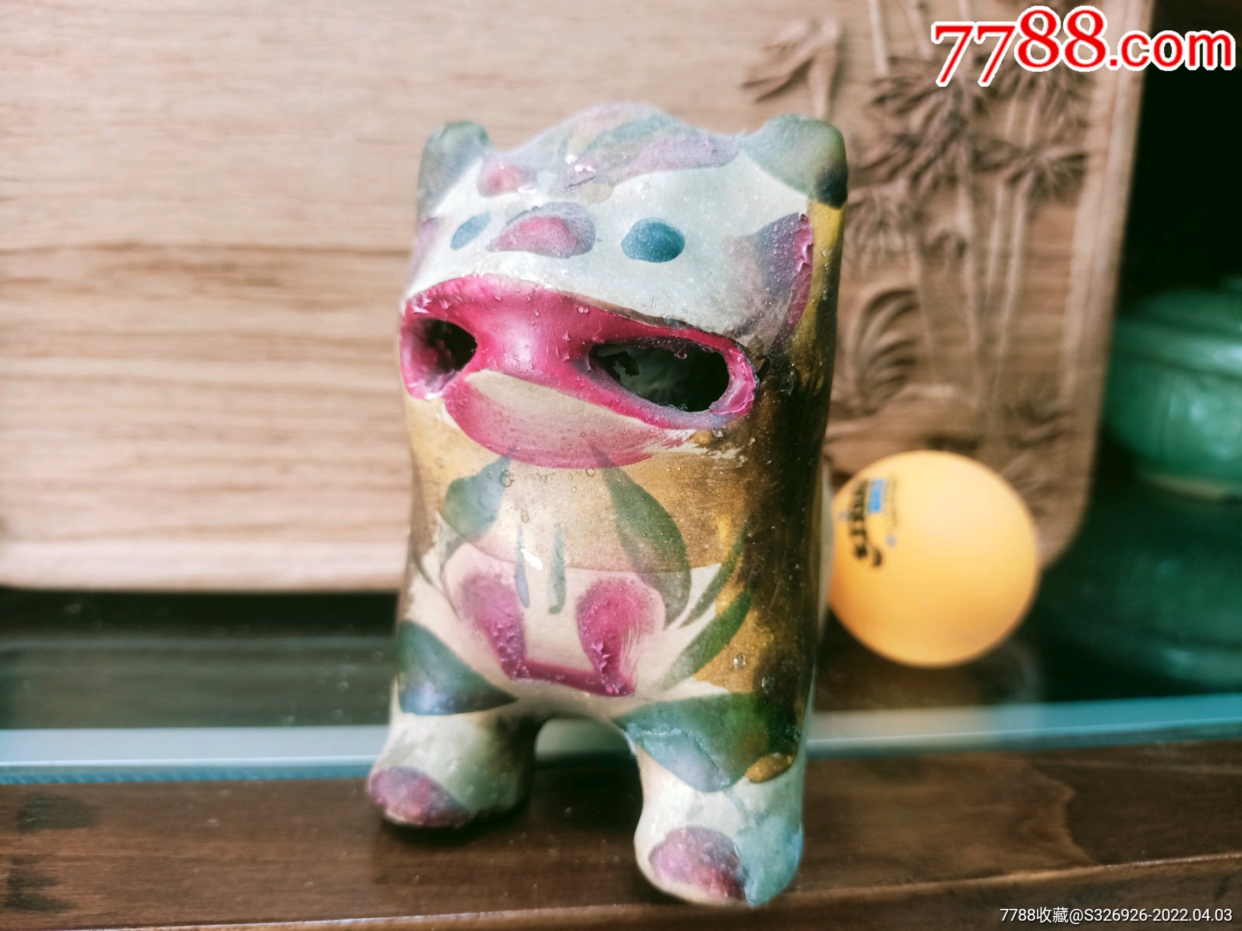 泥塑小老虎民俗精品