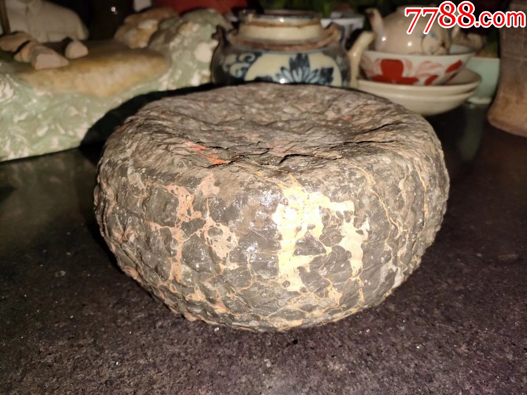 高浮雕老石鼓