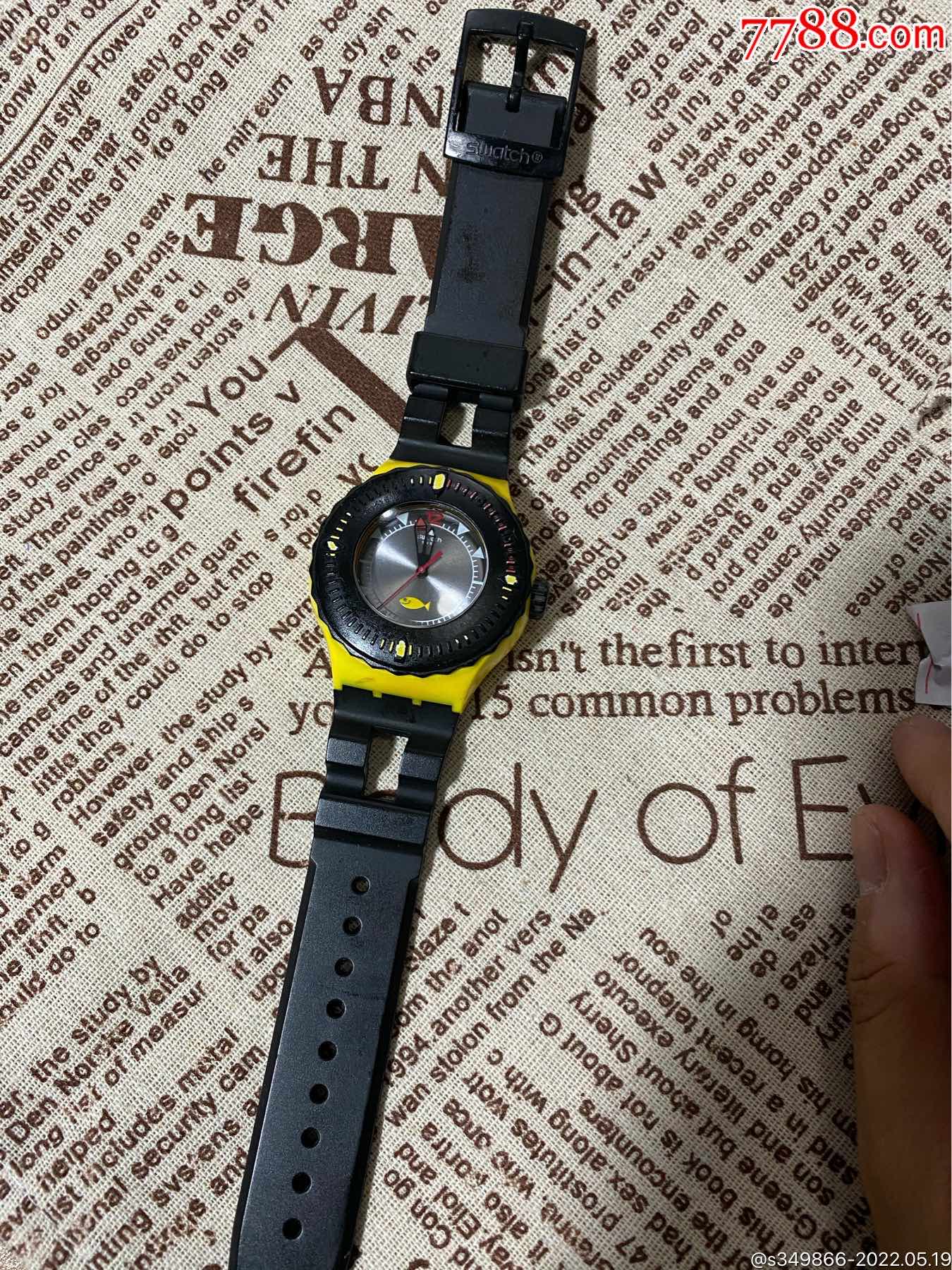 瑞士斯沃琪swatch手表运动手表潜水表石英表中性