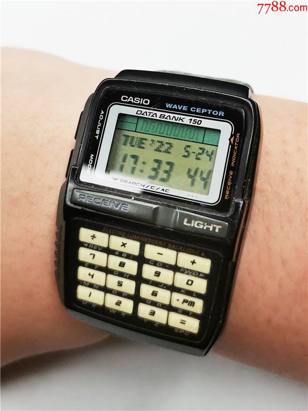 中古卡西欧casio日本计算器手表电子表bdcw151赛博朋克vintage