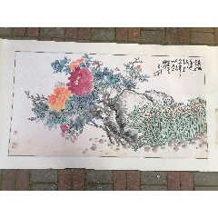 山东胶州匡得鳌大幅国画