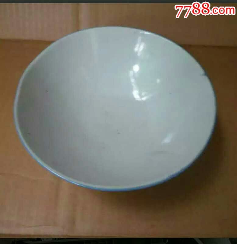 80年代经典大白碗,饭碗
