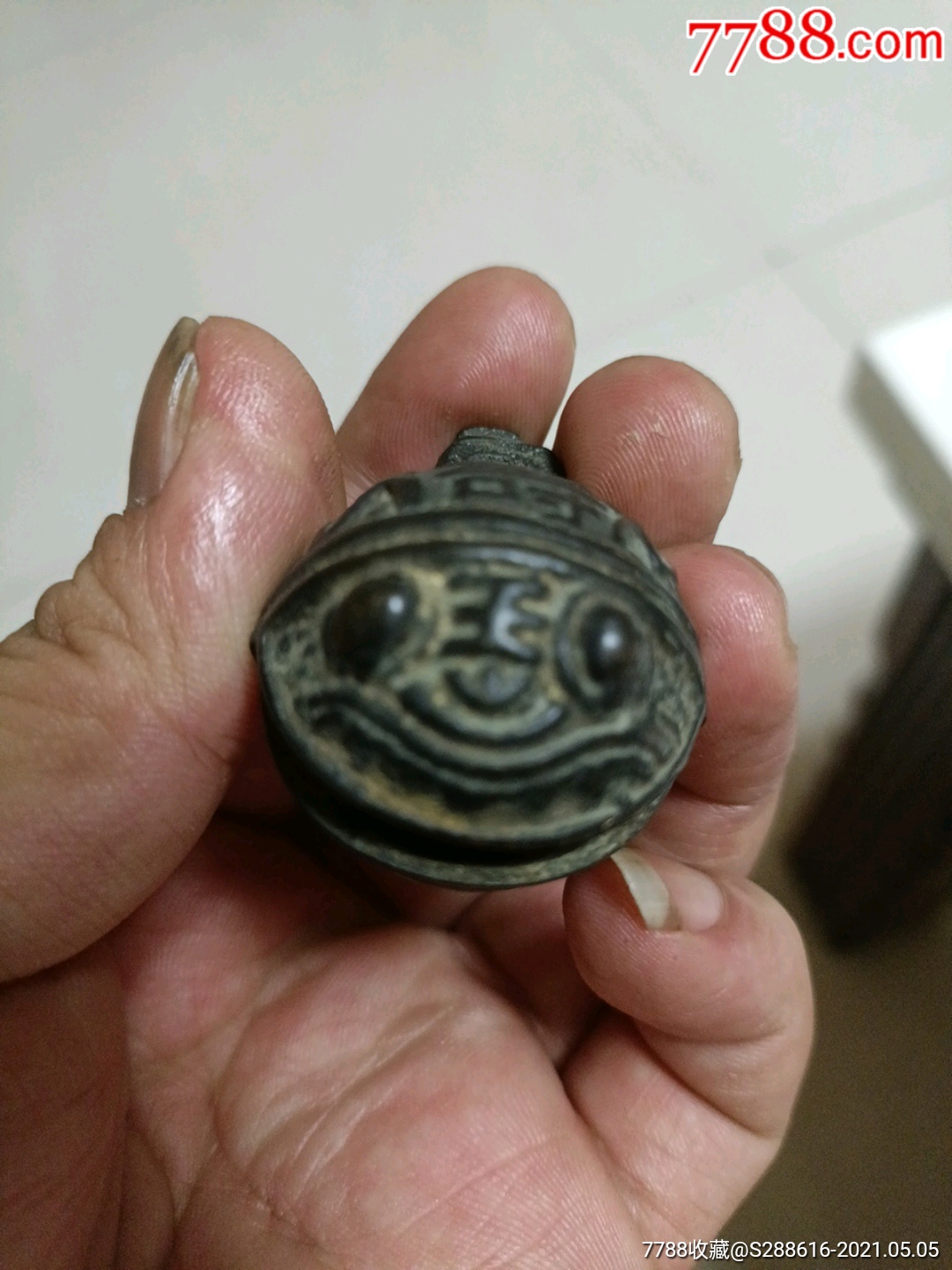 虎头福寿铜铃铛_铜铃/铃铛_图片欣赏_收藏价格_7788