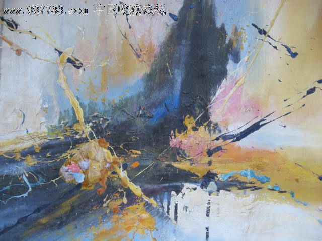 赵无极:油画精品《风景》