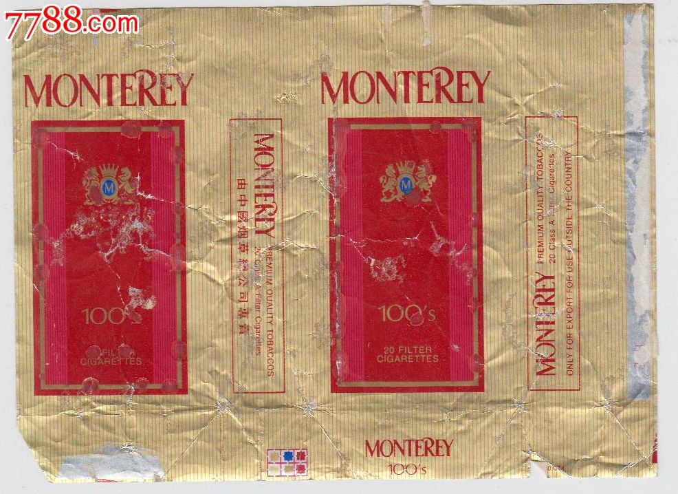 monterey(外烟)_价格1元_第1张_7788收藏__收藏热线