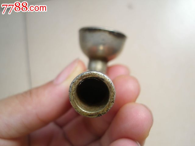 真品西天盛老店铜烟袋锅子西天盛白铜烟锅老烟袋锅子西天盛白铜烟具