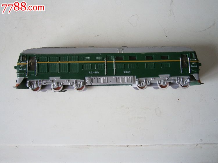 仙马声光怀旧版东风7246火车头\/内燃机车绿合金\/火车模型