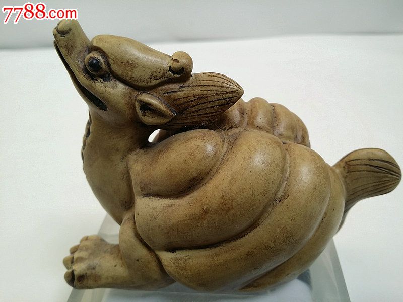 精品古玩杂项民间淘换老物件紫砂茶宠龙的六儿