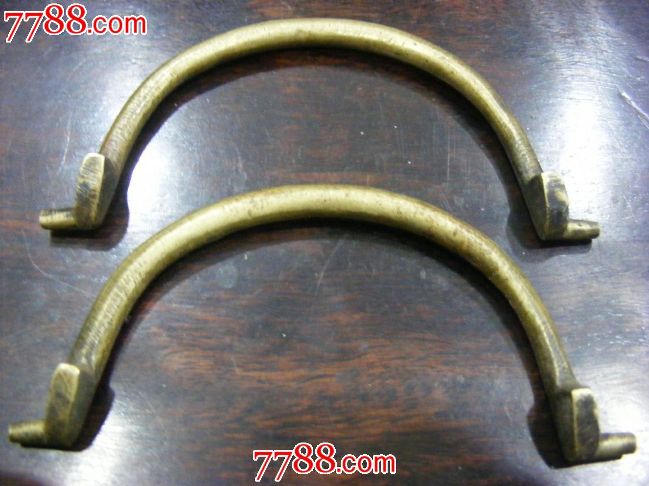 老哈尔滨铜拉手一对_价格100元_第1张_7788收藏__收藏热线