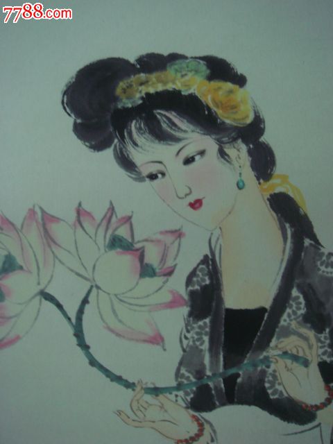 国画--子夜夏歌(作者:韩臻--韦世尧)--协商