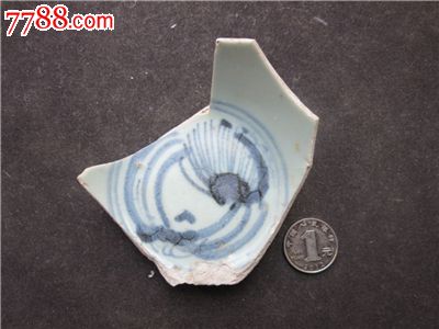 明代青花瓷片_价格5元_第1张_7788收藏__收藏热线