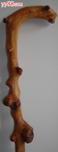 桃木艺术拐杖