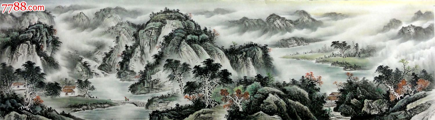 【畫家簡介】吳文清,男,1954年生,桂林人,著名山水畫家.廣西藝術學院畢業,陽朔畫院高級畫師,陽朔繪畫研究院秘書長.桂林市美術家協會會員。擅長山水畫,實力派人物,其獨闢蹊徑,首創彩墨山水,潑彩潑墨,大膽嘗試用水彩畫技法畫中國畫.1994年桂林日報,廣西電視臺對他做過專訪.其眾多作品獲國內外大獎,2001年,作品山野農閒獲中國書畫名家大賽金獎,藝歷錄入百年中國書畫家名錄.