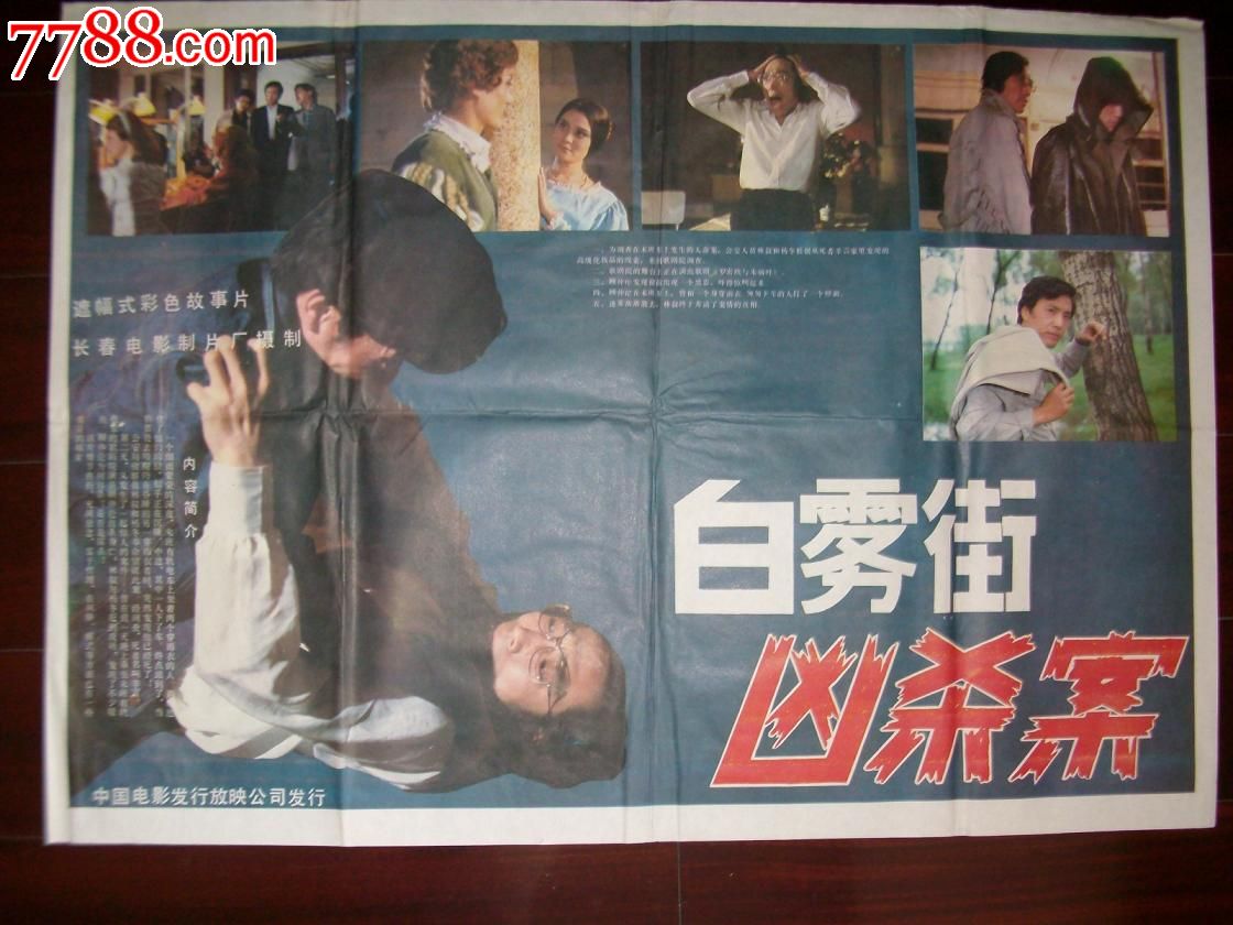 电影海报《白雾街凶杀案》