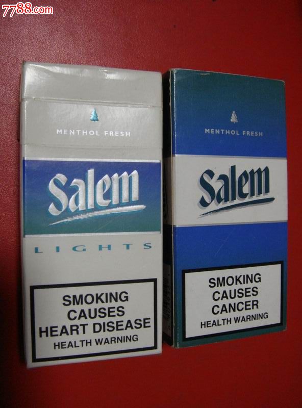 德国【salem沙龙/10支装香烟〔配外套装,抽拉内胆式〕84s'3d标】