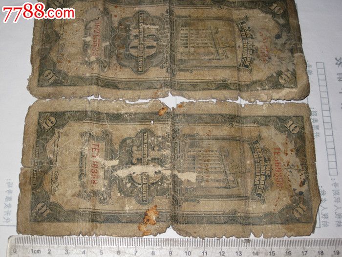 出两张大关金票