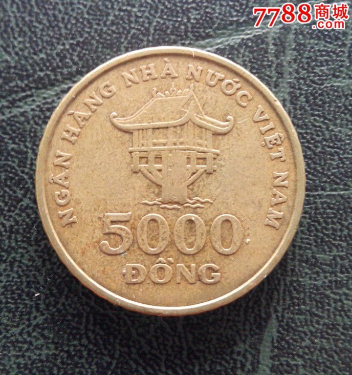 2003年5000越南盾硬币黄铜币