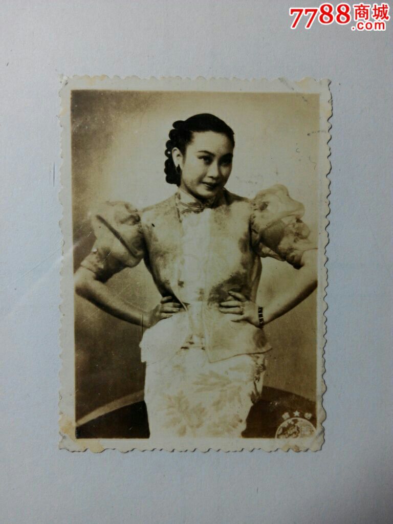 民国美女影星—胡蝶—老照片